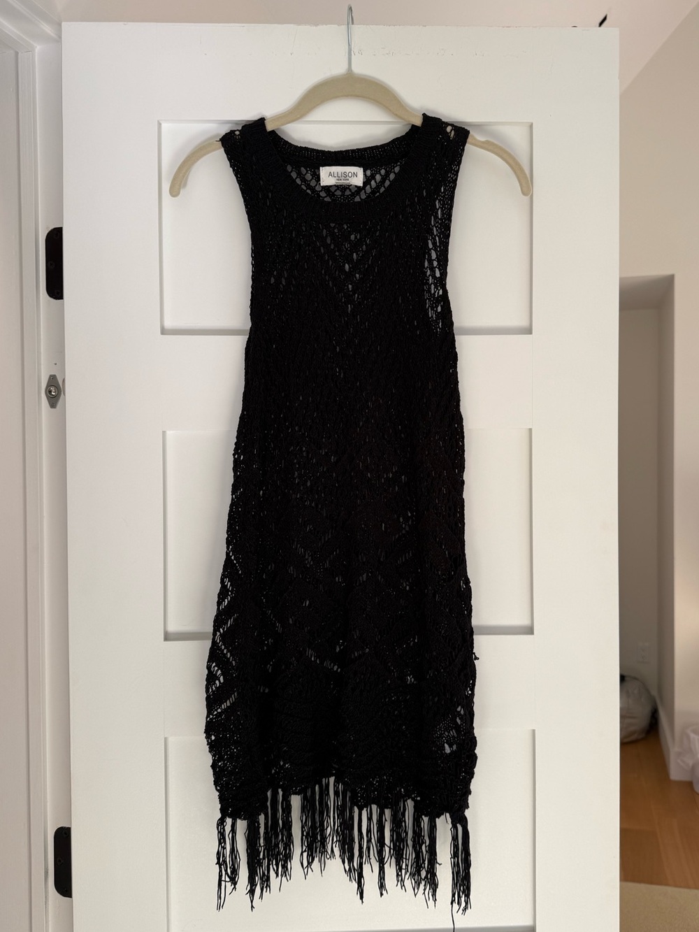 Crocheted Knit Beach Dress